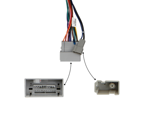 Штатная магнитола Lesko для Honda Jazz II 2008-2010 экран 10" 1/16Gb Wi-Fi GPS Base