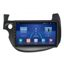 Штатная магнитола Lesko для Honda Jazz II Рестайлинг 2011-2014 экран 10" 4/64Gb 4G Wi-Fi GPS Top