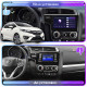Штатная магнитола Lesko для Honda Jazz III 2014-2017 экран 9" 1/16Gb Wi-Fi GPS Base