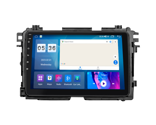 Штатная магнитола Lesko для Honda MN-V I 2021-н.в. экран 9" 4/64Gb CarPlay 4G Wi-Fi GPS Prime