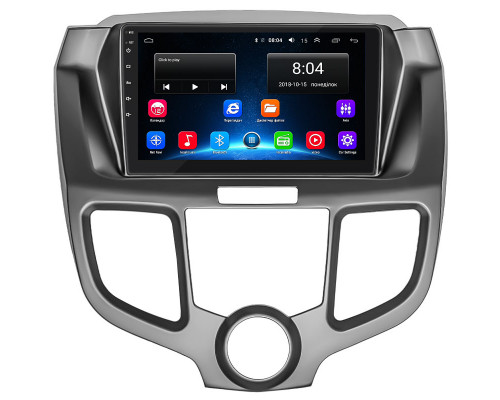 Штатная магнитола Lesko для Honda Odyssey III 2003-2008 экран 10" 2/32Gb Wi-Fi GPS Base