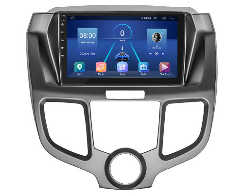 Штатная магнитола Lesko для Honda Odyssey III 2003-2008 экран 10" 4/32Gb 4G Wi-Fi GPS Top