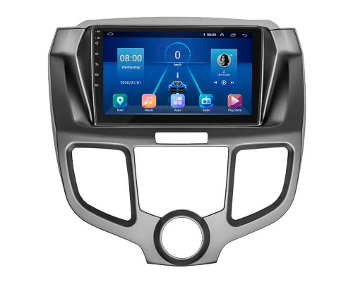 Штатная магнитола Lesko для Honda Odyssey III 2003-2008 экран 10" 6/128Gb 4G Wi-Fi GPS Top