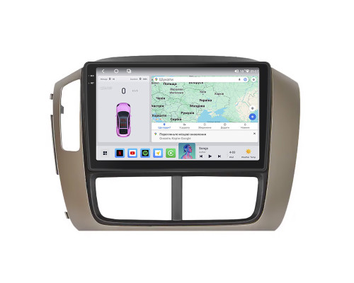 Штатная магнитола Lesko для Honda Pilot I Рестайлинг 2005-2008 экран 9" 4/64 QLED CarPlay 4G Wi-Fi GPS 360 Prime