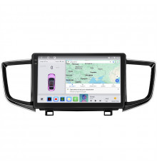 Штатная магнитола Lesko для Honda Pilot III Рестайлинг 2018-н.в. экран 10" 4/64 QLED CarPlay 4G Wi-Fi GPS 360 Prime