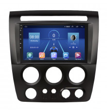 Штатная магнитола Lesko для Hummer H3  2005-2010 экран 9" 4/64Gb 4G Wi-Fi GPS Top