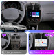 Штатная магнитола Lesko для Hyundai Accent II 1999-2012 экран 9" 1/16Gb Wi-Fi GPS Base