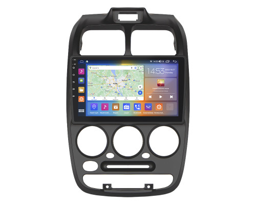 Штатная магнитола Lesko для Hyundai Accent II 1999-2012 экран 9" 4/64Gb CarPlay 4G Wi-Fi GPS Prime