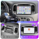 Штатная магнитола Lesko для Hyundai Accent III 2006-2011 экран 9" 4/64 QLED CarPlay 4G Wi-Fi GPS 360 Prime