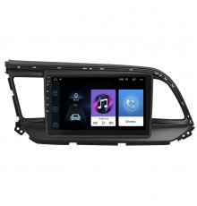 Штатная магнитола Lesko для Hyundai Avante AD 2018-2020 экран 9" 1/16Gb Wi-Fi GPS Base