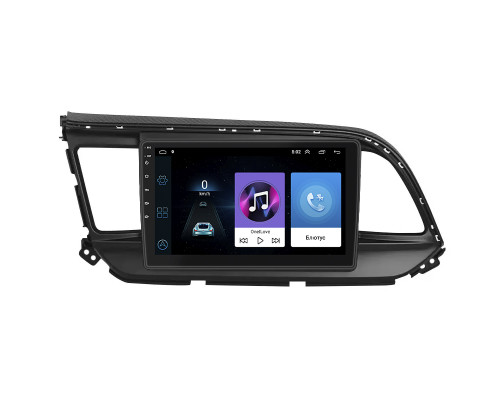 Штатная магнитола Lesko для Hyundai Avante AD 2018-2020 экран 9" 1/16Gb Wi-Fi GPS Base