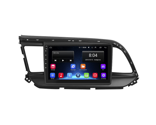 Штатная магнитола Lesko для Hyundai Avante AD 2018-2020 экран 9" 2/32Gb Wi-Fi GPS Base