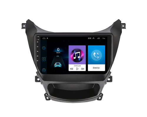 Штатная магнитола Lesko для Hyundai Avante V 2010-2015 экран 9" 1/16Gb Wi-Fi GPS Base