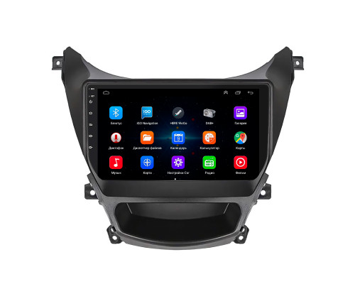 Штатная магнитола Lesko для Hyundai Avante V 2010-2015 экран 9" 1/16Gb Wi-Fi GPS Base
