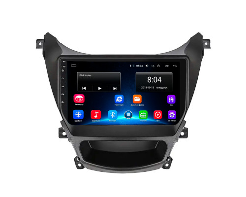 Штатная магнитола Lesko для Hyundai Avante V 2010-2015 экран 9" 2/32Gb Wi-Fi GPS Base