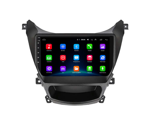 Штатная магнитола Lesko для Hyundai Avante V 2010-2015 экран 9" 2/32Gb Wi-Fi GPS Base