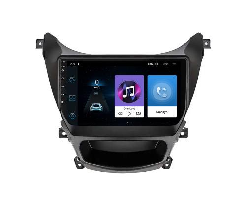 Штатная магнитола Lesko для Hyundai Avante V ver 2 2010-2015 экран 9" 1/16Gb Wi-Fi GPS Base