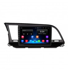 Штатная магнитола Lesko для Hyundai Avante VI с 9-дюймовым экраном и GPS