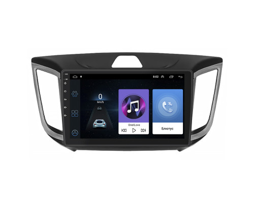 Штатная магнитола Lesko для Hyundai Creta I 2016-2020 с экраном 10" и Wi-Fi