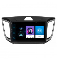 Штатная магнитола Lesko для Hyundai Creta I 2016-2020 экран 10" 2/32Gb Wi-Fi GPS Base