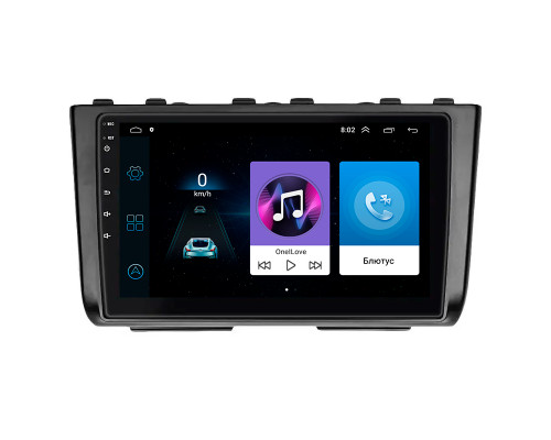Штатная магнитола Lesko для Hyundai Creta I Рестайлинг 2020-2021 экран 9" 1/16Gb Wi-Fi GPS Base