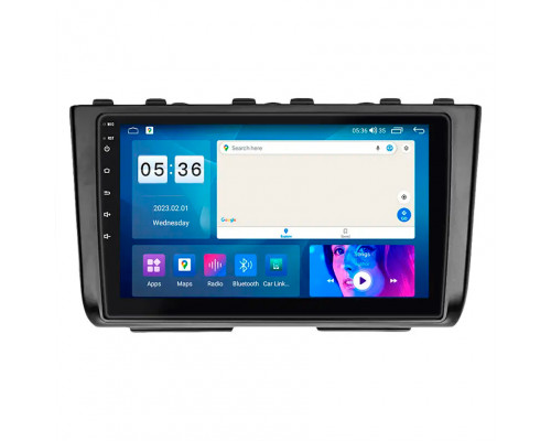 Штатная магнитола Lesko для Hyundai Creta I Рестайлинг 2020-2021 экран 9" 4/64Gb CarPlay 4G Wi-Fi GPS Prime