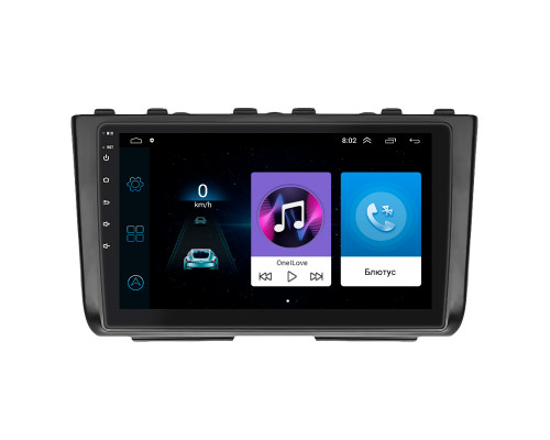 Штатная магнитола Lesko для Hyundai Creta II 2021-н.в. экран 9" 1/16Gb Wi-Fi GPS Base