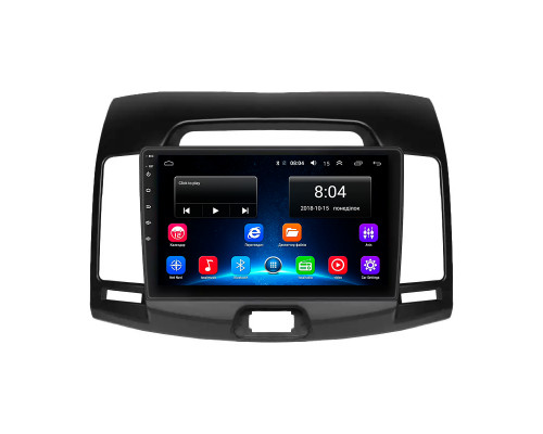 Штатная магнитола Lesko для Hyundai Elantra IV (HD) 2006-2011 экран 9" 2/32Gb Wi-Fi GPS Base
