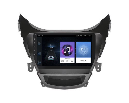 Штатная магнитола Lesko для Hyundai Elantra V (MD) 2010-2014 экран 9" 1/16Gb Wi-Fi GPS Base