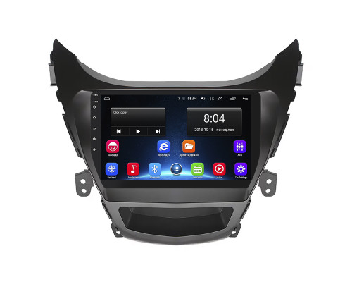 Штатная магнитола Lesko для Hyundai Elantra V (MD) 2010-2014 экран 9" 2/32Gb Wi-Fi GPS Base