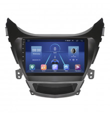Штатная магнитола Lesko для Hyundai Elantra V (MD) 2010-2014 экран 9" 2/32Gb 4G Wi-Fi GPS Top