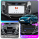 Штатная магнитола Lesko для Hyundai Elantra V (MD) Рестайлинг ver 2 2013-2016 экран 9" 4/64 QLED CarPlay 4G Wi-Fi GPS 360 Prime