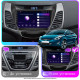 Штатная магнитола Lesko для Hyundai Elantra V (MD) Рестайлинг ver 2 2013-2016 экран 9" 4/64Gb 4G Wi-Fi GPS Top