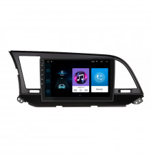Штатная магнитола Lesko для Hyundai Elantra VI (AD) 2015-2019 экран 9" 1/16Gb Wi-Fi GPS Base