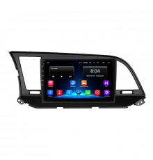 Штатная магнитола Lesko для Hyundai Elantra VI (AD) Рестайлинг 2018-2020 экран 9" 2/32Gb Wi-Fi GPS Base