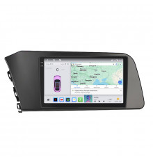 Штатная магнитола Lesko для Hyundai Elantra VII (CN7) 2020-н.в. экран 9" 4/64 QLED CarPlay 4G Wi-Fi GPS 360 Prime