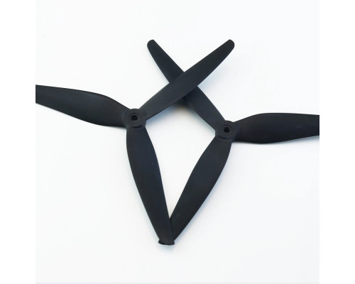 Пропелери для 7" HQProp MacroQuad (ZMR) 7X4,5X3 7045 (CW+CCW) black