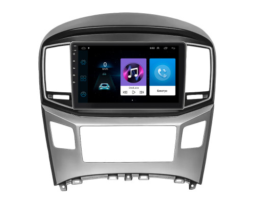 Штатная магнитола Lesko для Hyundai H-1 II Рестайлинг 2015-2018 экран 9" 1/16Gb Wi-Fi GPS Base