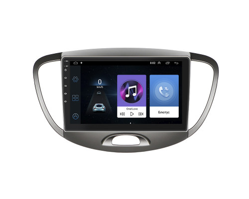 Штатная магнитола Lesko для Hyundai i10 I 2007-2013 экран 9" 1/16Gb Wi-Fi GPS Base