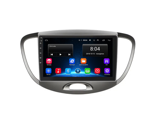 Штатная магнитола Lesko для Hyundai i10 I 2007-2013 экран 9" 2/32Gb Wi-Fi GPS Base