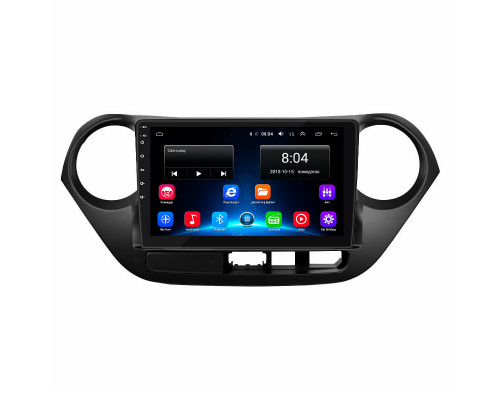 Штатная магнитола Lesko для Hyundai i10 II 2013-2016 экран 9" 2/32Gb Wi-Fi GPS Base