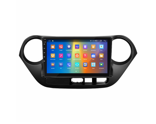 Штатная магнитола Lesko для Hyundai i10 II 2013-2016 экран 9" 2/32Gb CarPlay 4G Wi-Fi GPS Prime