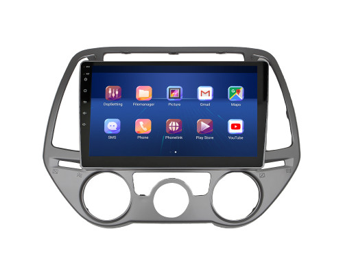 Штатная магнитола Lesko для Hyundai i20 I Рестайлинг 2012-2014 экран 9" 2/32Gb Wi-Fi GPS Base