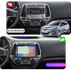 Штатная магнитола Lesko для Hyundai i20 I Рестайлинг 2012-2014 экран 9" 2/32Gb CarPlay 4G Wi-Fi GPS Prime