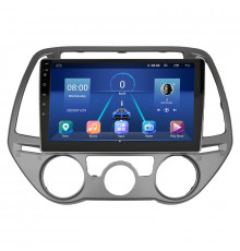 Штатная магнитола Lesko для Hyundai i20 I Рестайлинг 2012-2014 экран 9" 4/64Gb 4G Wi-Fi GPS Top