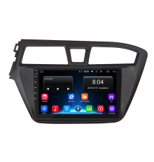 Штатная магнитола Lesko для Hyundai i20 II 2014-2018 экран 9" 2/32Gb Wi-Fi GPS Base