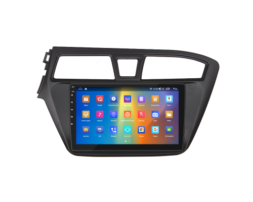 Штатная магнитола Lesko для Hyundai i20 II 2014-2018 экран 9" 2/32Gb CarPlay 4G Wi-Fi GPS Prime