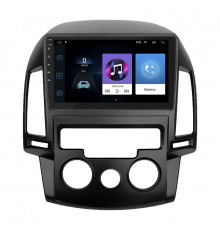 Штатная магнитола Lesko для Hyundai i30 I 2007-2010 экран 9" 1/16Gb Wi-Fi GPS Base