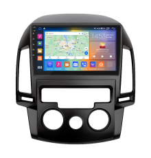 Штатная магнитола Lesko для Hyundai i30 I 2007-2010 экран 9" 4/64Gb CarPlay 4G Wi-Fi GPS Prime