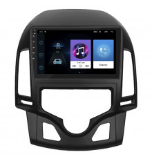 Штатная магнитола Lesko для Hyundai i30 I Рестайлинг 2010-2012 экран 9" 1/16Gb Wi-Fi GPS Base